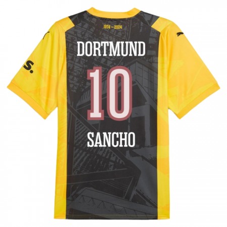 Borussia Dortmund Sancho 10 Anniversary 2023-24 - Fotbalové Dresy (S/S) Borussia Dortmund Sancho 10 Anniversary 2023-24 - Fotbalové Dresy (S/S)